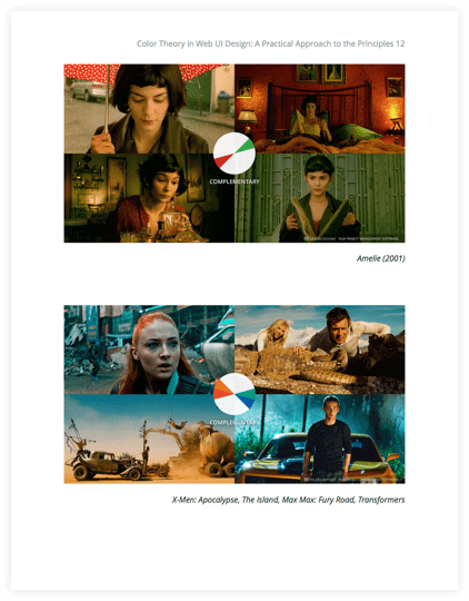 Ebook Movie How to Use Color in Film Ebook - Complementary Movie Color Schemes - StudioBinder