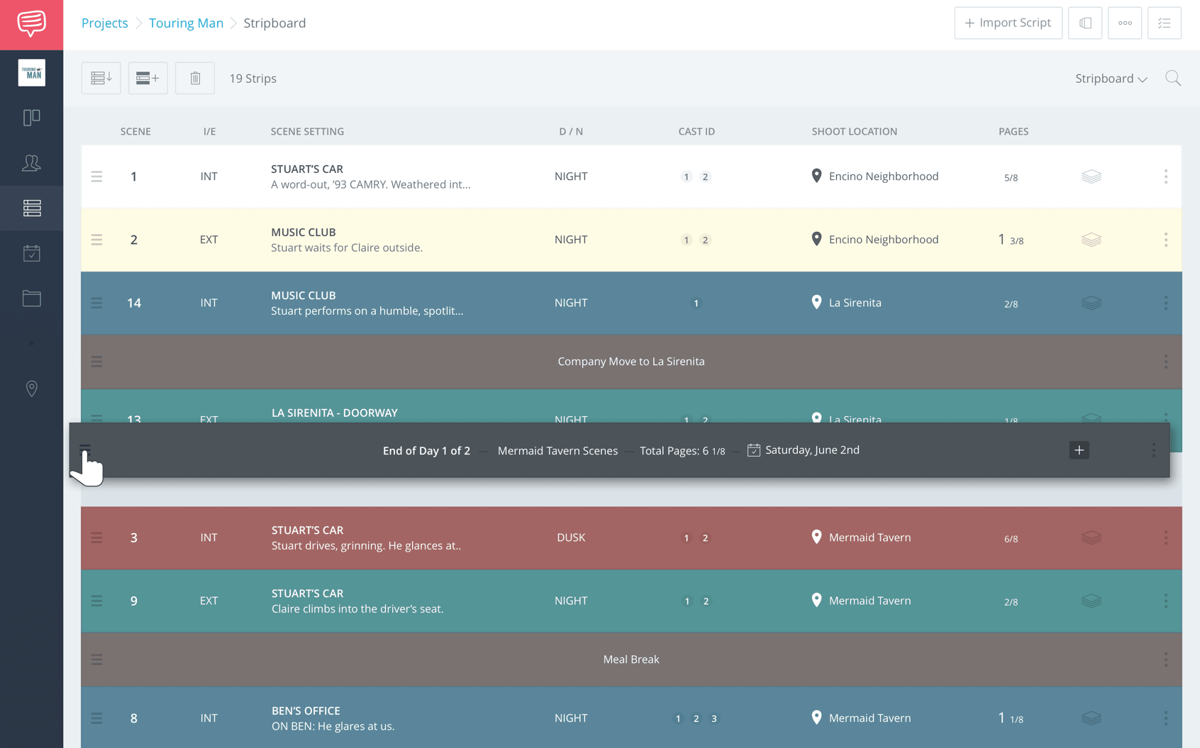 production management software - studiobinder