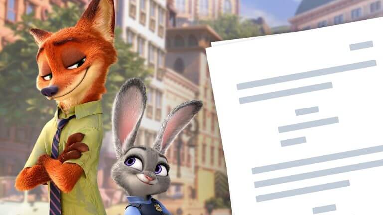 Zootopia Script Teardown - Featured