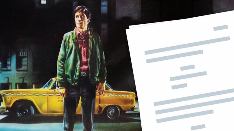 Taxi Driver Script PDF Download Featured