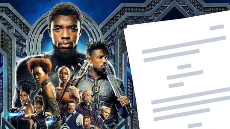 Black Panther Script PDF Download Plot, Quotes, and Analysis - StudioBinder