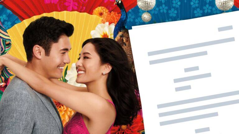 Crazy Rich Asians Script PDF Characters, Quotes - Mahjong - Featured